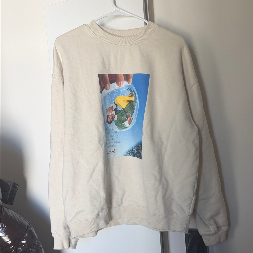 Kith Cream Graphic Crewneck Sweater